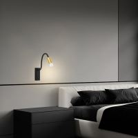 Immax GOAL designové nástěnné LED svítidlo  s vypínačem, 3W,138lm,4000K, BLACK+GOLD+ACRYL (6)