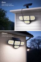 Zewnętrzne oświetlenie ścienne LED z czujnikiem PIR, Immax CLOVER-2 z zewnętrznym panelem, 5 W (8)