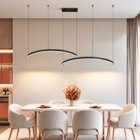 Immax NEO FINO MOON Inteligentné závesné svietidlo 2x polkruh, 120 cm, W, Zigbee 3.0, čierne (32)