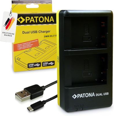 Nabíjačka Foto Dual Quick Panasonic DMW-BLC12E  USB