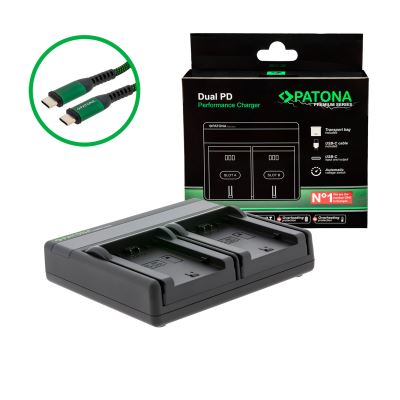 Rychlonabíjačka Dual Sony NP-FZ100 - USB-C vstup/výstup