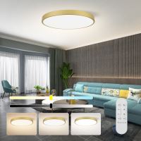 Immax NEO LITE SEMPLICI Inteligentné stropné svietidlo Tuya WiFi BEACON, 80 cm 96 W 6912 lm, zlaté