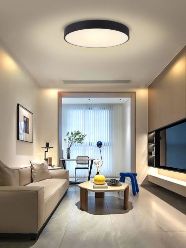 Immax NEO RONDATE SLIM Inteligentna lampa sufitowa 80 x 7cm 65W czarna Zigbee 3.0 (14)