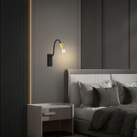 Immax GOAL designové nástěnné LED svítidlo  s vypínačem, 3W,138lm,4000K, BLACK+GOLD+ACRYL (7)