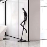Immax SILUETTE Human RELAX 190 cm – szobor, üvegszálas műanyag, fekete (7)