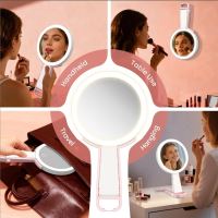 Lampa LED do makijażu Immax SWEET Make up dwustronna, 10-krotne powiększenie, CCT, biała (7)