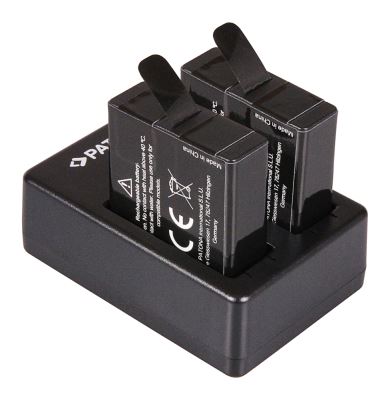 Ladowarka  Dual GOPRO Hero 5/6/7/8 + 2x baterie 1250mAh