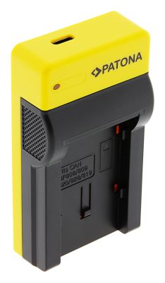 Töltő Foto Canon BP-808/820/827/828   slim,USB