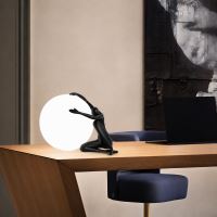Immax SILUETTE Moon Lady-53cm, socha, dekorační lampa, černá, sklolaminát, 1xE27 (10)