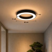 Immax NEO PASTEL SLIM Smart stropné svietidlo, 60x7cm, 53W, čierne Zigbee 3.0 (24)